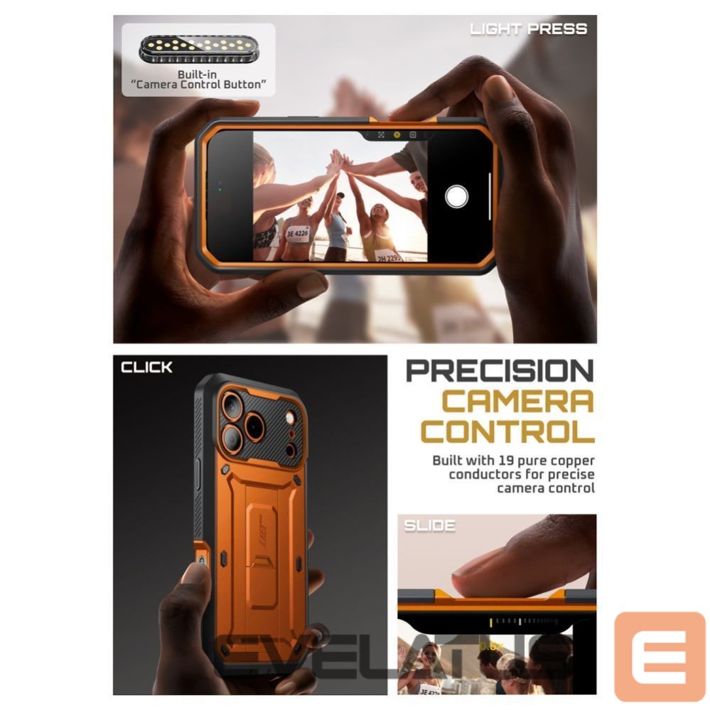 Muud kaubad Supcase Supcase Unicorn Beetle Pro Case for iPhone 17 Pro Max - Orange