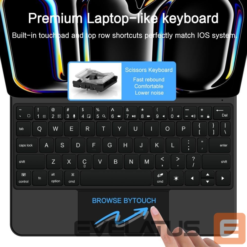 Muud kaubad Tech-Protect Tech-Protect SmartCase Magnetic for iPad Pro 11” 5/6 2024-2025 - Black