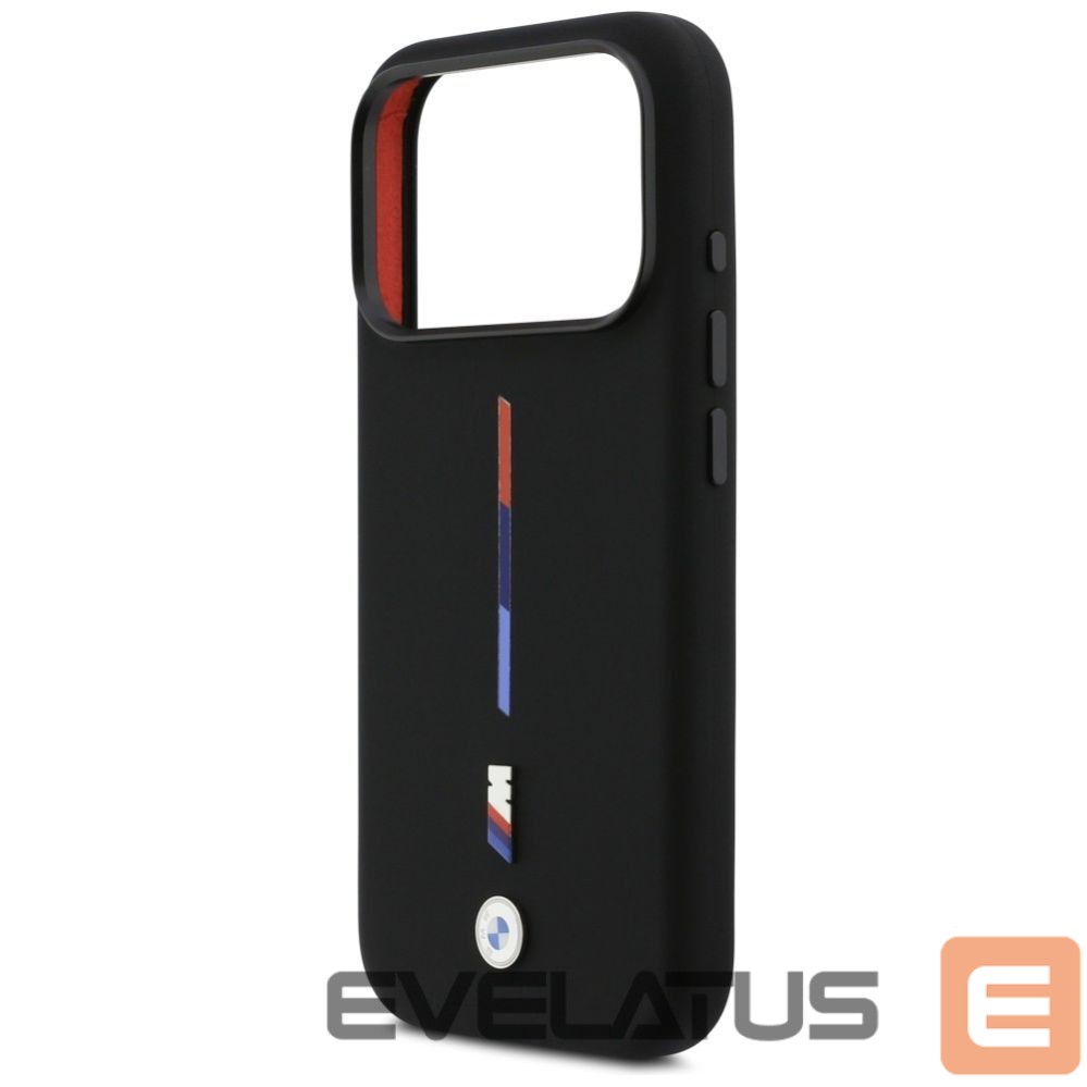 Muud kaubad BMW BMW M Silicon Tricolor Line MagSafe Case for iPhone 17 Pro - Black