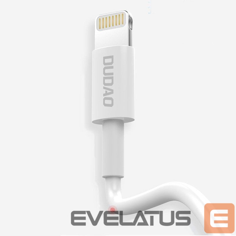 Kaabel Dudao Dudao cable USB / Lightning 3A 1m white (L1L white)
