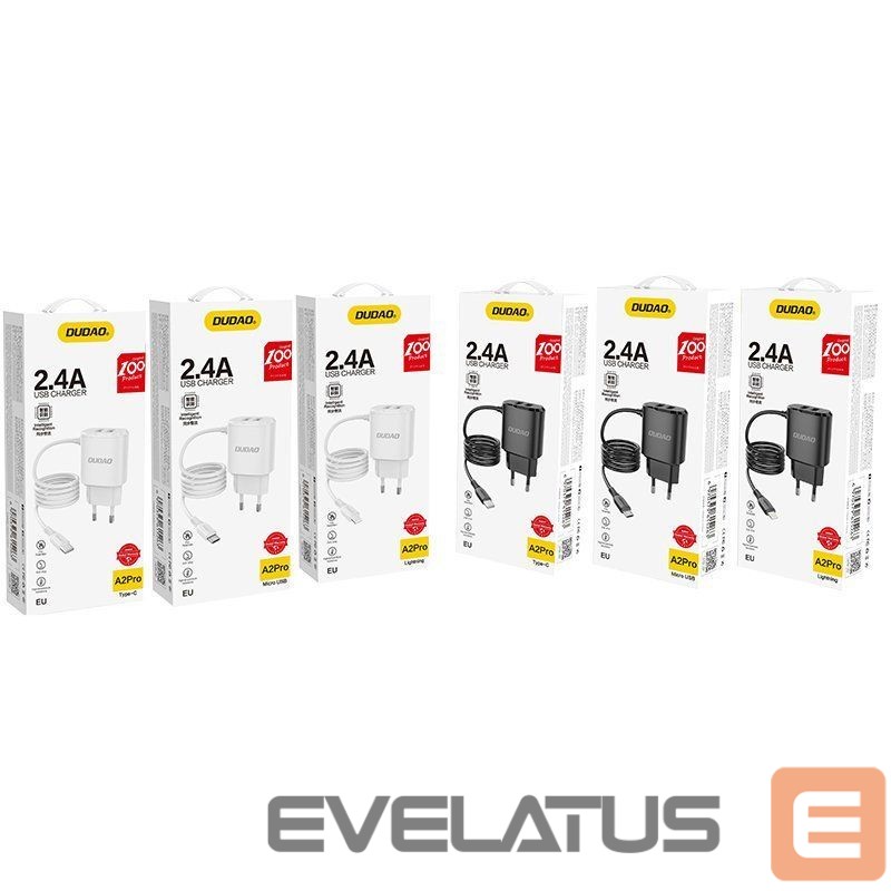 Adaptrid Dudao Lightning (male) || USB-A (female) \ Black