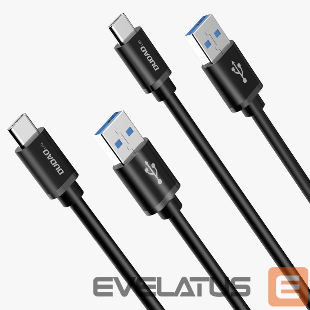 Kaabel Dudao Dudao cable USB cable - USB Type C Super Fast Charge 1 m black (L5G-Black)