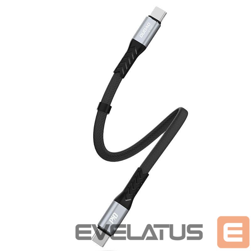Kaabel Dudao Dudao L10C USB-C - USB-C PD cable 100W 5A 0.23m - black
