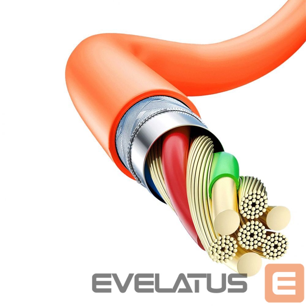 Kaabel Dudao Lightning (male) || USB-C (męski)