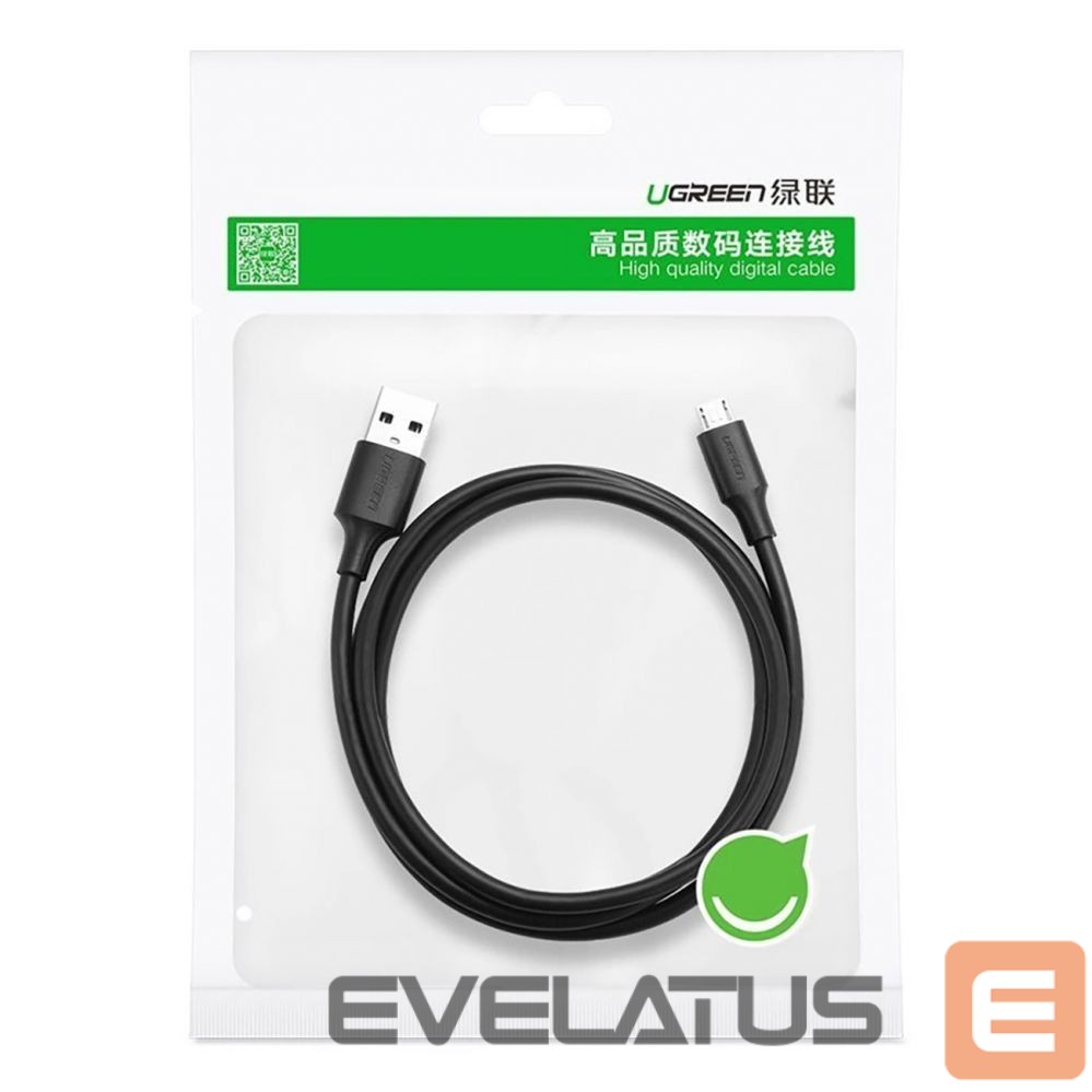 Kaabel Ugreen Ugreen US289 60134 micro USB / USB-A cable 0.25m - black
