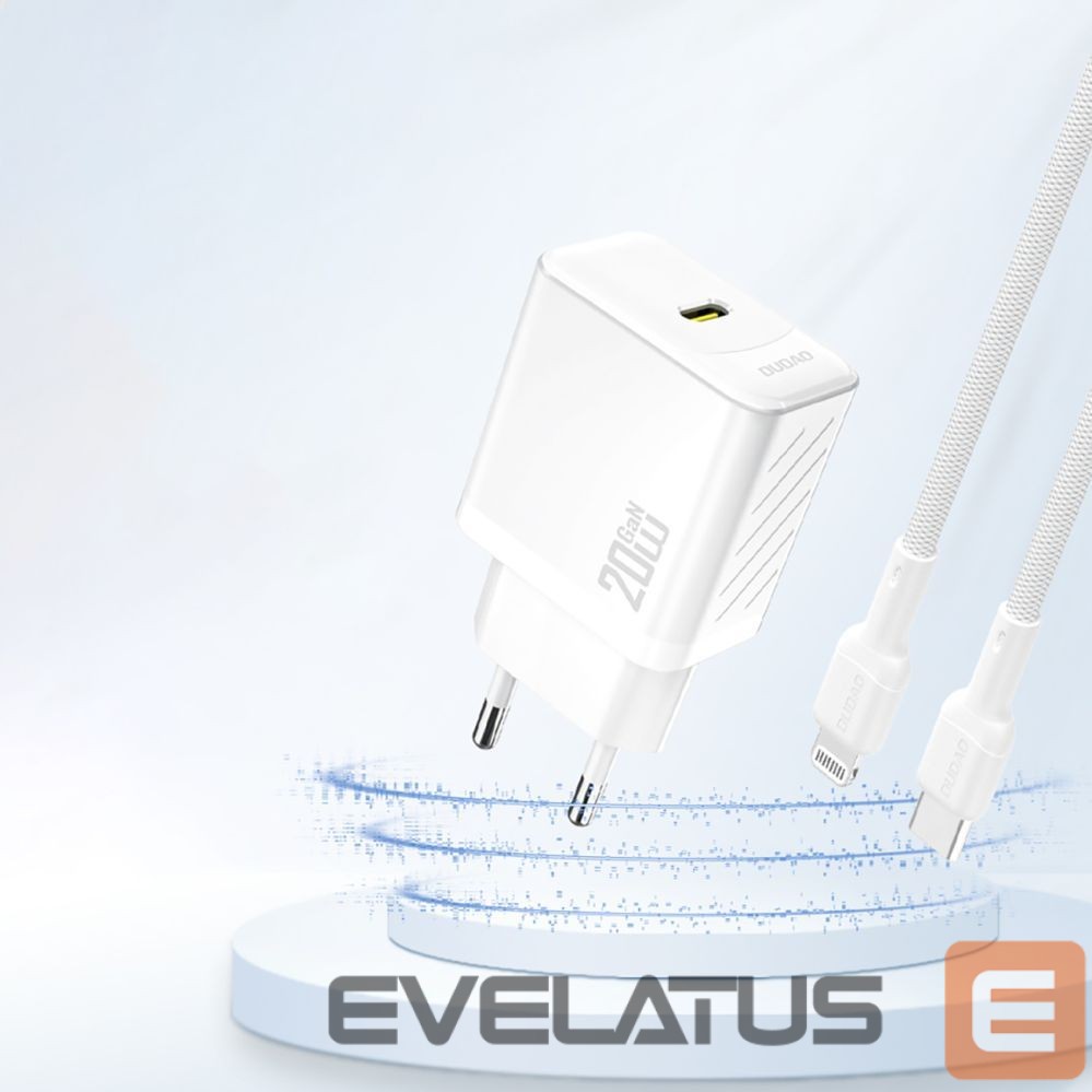 Adaptrid Dudao Dudao A26 PD20W GaN USB-C Charger - White