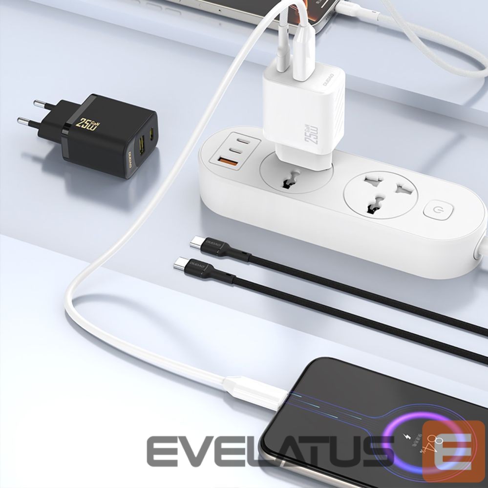 Adaptrid Dudao Dudao A27 25W GaN USB-C Wall Charger - Black