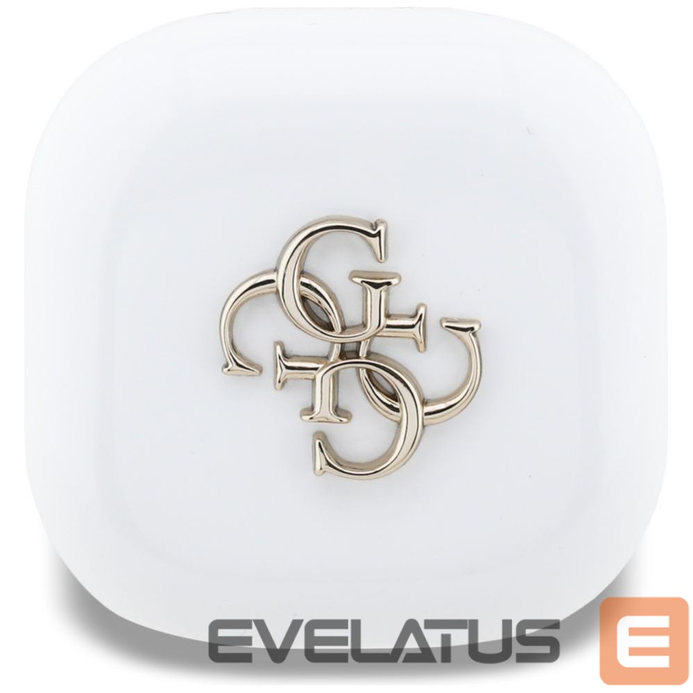 Juhtmevabad kõrvaklapid Guess Wireless earphones TWS Guess 4G Metal Logo white