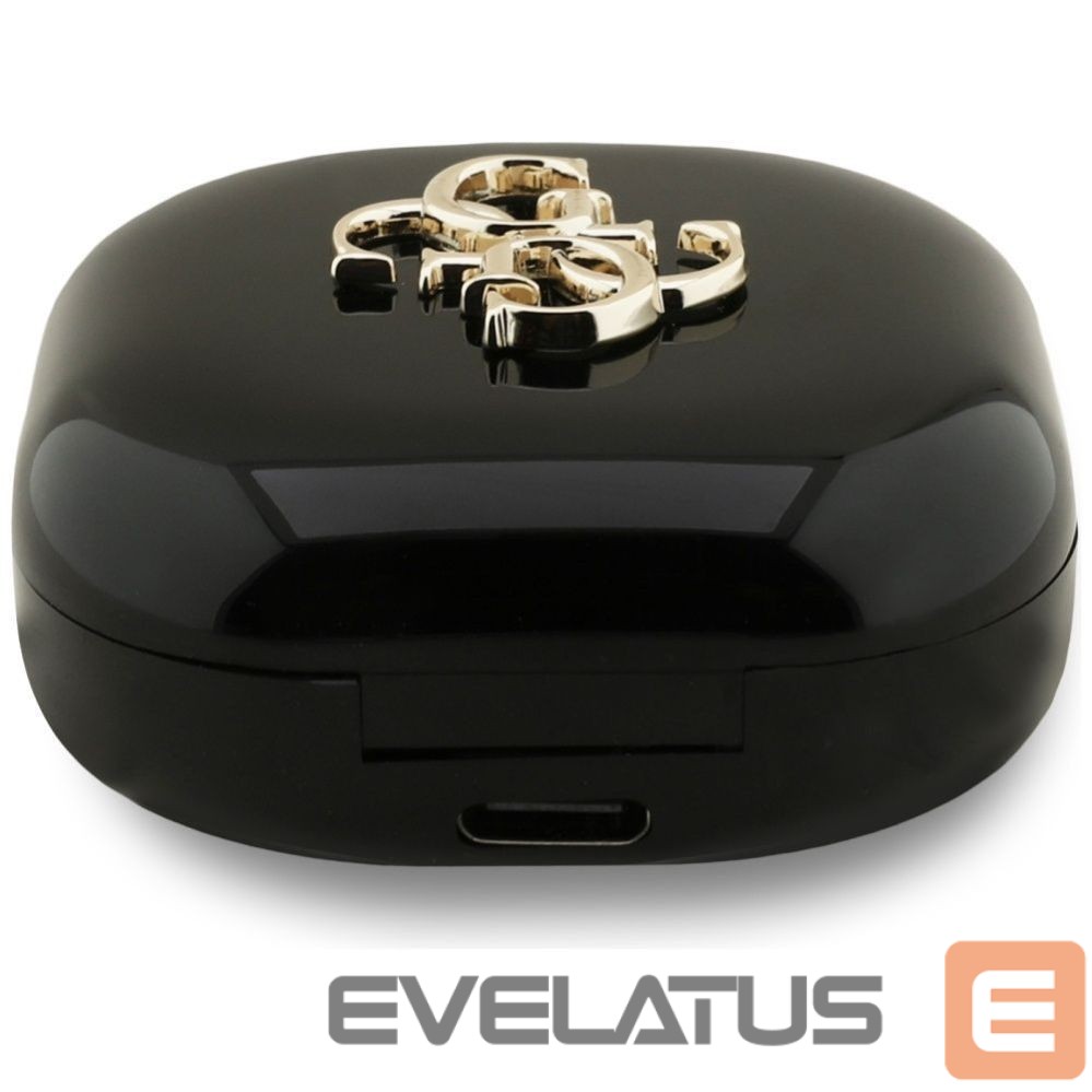 Juhtmevabad kõrvaklapid Guess Wireless earphones TWS Guess 4G Metal Logo black