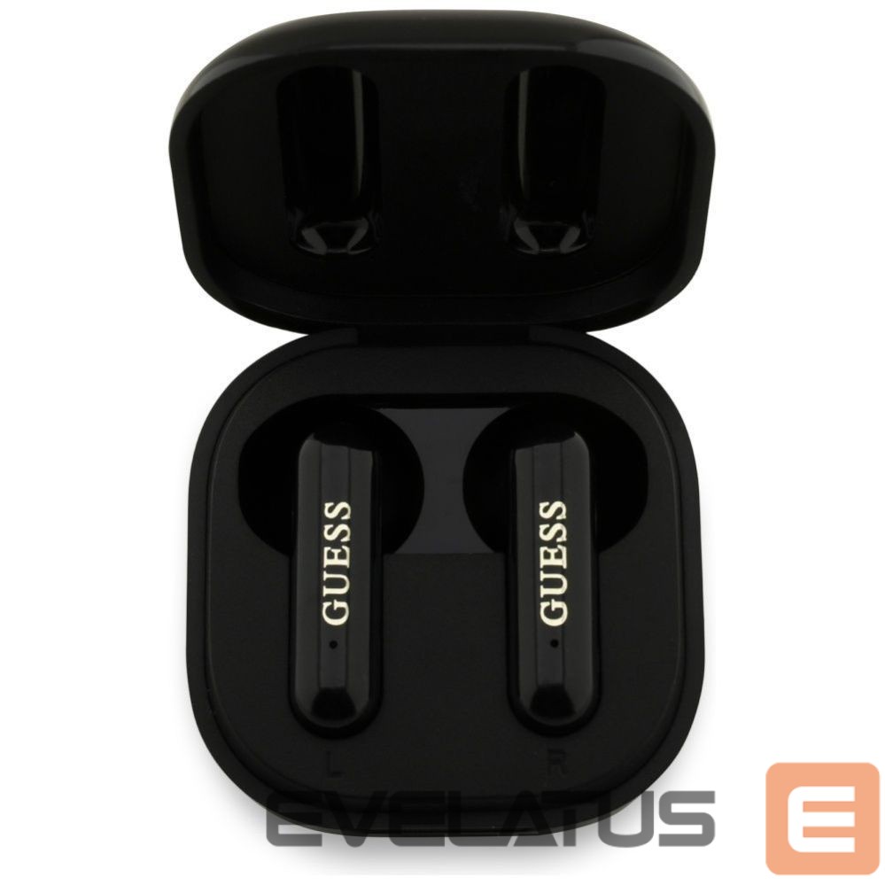 Juhtmevabad kõrvaklapid Guess Wireless earphones TWS Guess 4G Metal Logo black