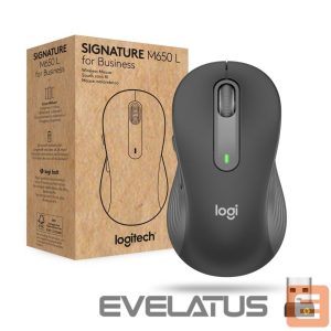Arvutitarvikud Logitech  LOGI M650 L Wireless Mouse GRAPHITE 