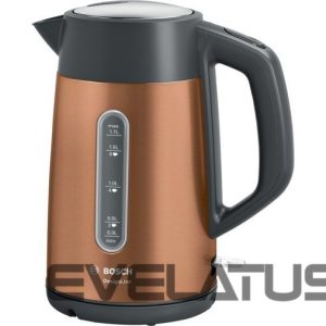 Veekeetja Bosch  Kettle TWK4P439 Electric, 2400 W, 1.7 L, Stainless steel, Copper, 360° rotational base 