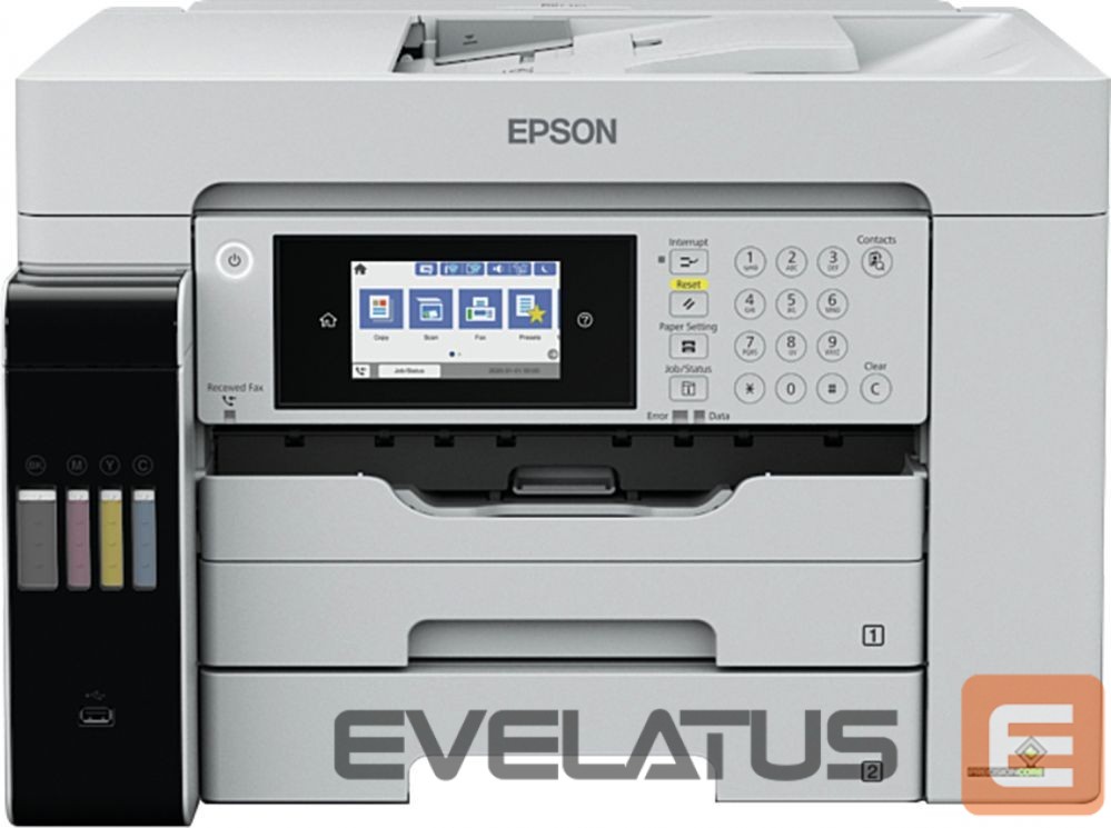 Printerid EPSON Multifunctional printer EcoTank M15180 Contact image sensor (CIS), 3-in-1, Wi-Fi, Black and white