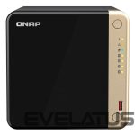Mälupulk QNAP  TS-464-8G 4-Bay desktop NAS, Intel® Celeron® N5105/N5095 quad-core, 8 GB onboard not expandable, 4 x 3.5"/2.5" SATA 6Gb/s drive bays, 2 
