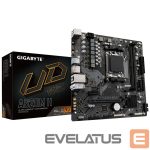 Intel protsessori emaplaat Gigabyte  A620M H 1.0 M/B Processor family AMD, Processor socket AM5, DDR5 DIMM, Memory slots 2, Supported hard disk drive interfaces 	SATA, M.2, Number of SATA connectors 4, Chipset AMD A620, Micro ATX 