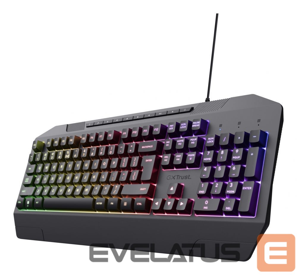 Arvuti klaviatuur Trust KEYBOARD USB GXT 836 EVOCX/ENG 24722