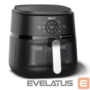 Lauagrillid Philips  NA231/00 Airfryer, 1700 W, Pan volume 6.2 L, Black, Silver |  Airfryer | NA231/00 | Power 1700 W | Capacity 6.2 L | Black/Silver 
