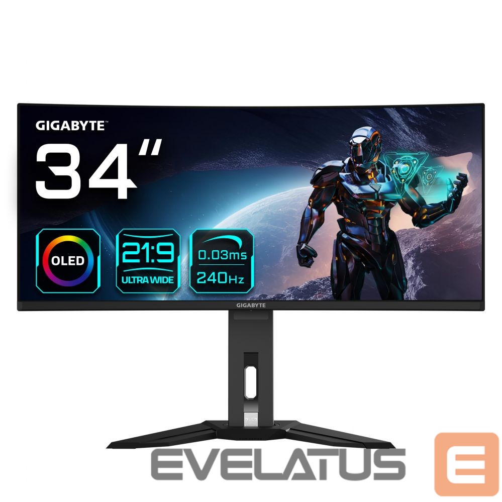 Monitorid Gigabyte MONITOR 34" MO34WQC2 EK