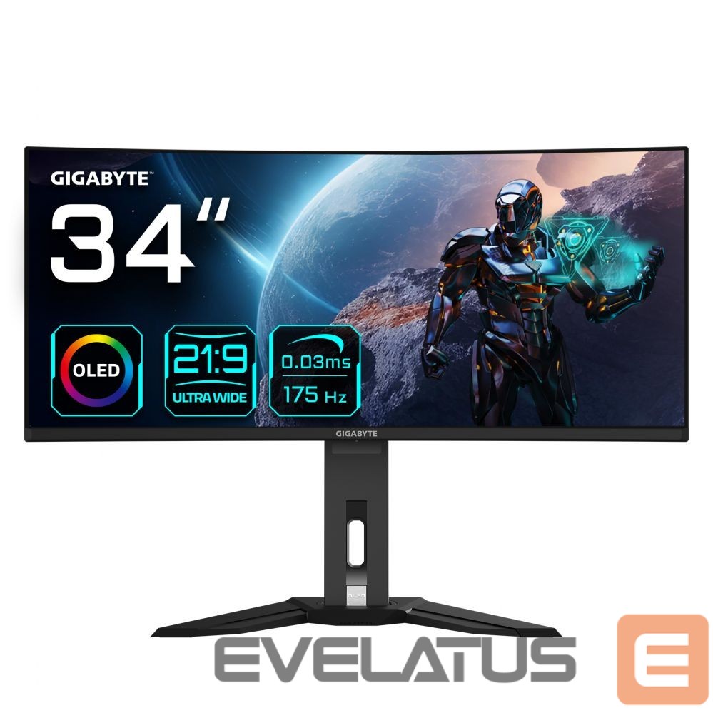 Monitorid Gigabyte MONITOR 34" MO34WQC EK