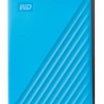 Kõvaketas HDD Western Digital  External HDD||My Passport|6TB|USB 2.0|USB 3.2|Sky Blue|WDBR9S0060BBL-WESN 