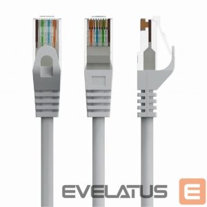 Võrgulülitid Gembird  PATCH CABLE CAT6 UTP 1.5M/GREY PP6U-1.5M 
