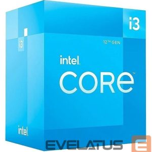 Protsessor Intel  CPU||Desktop|Core i3|i3-12100F|Alder Lake|3300 MHz|Cores 4|12MB|Socket LGA1700|58 Watts|BOX|BX8071512100FSRL63 