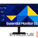 Monitorid Samsung  LCD Monitor||Essential Monitor S3|24"|Panel IPS|1920x1080|16:9|100Hz|5 ms|LS24D300GAUXEN 