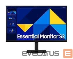 Monitorid Samsung  LCD Monitor||Essential Monitor S3|24"|Panel IPS|1920x1080|16:9|100Hz|5 ms|LS24D300GAUXEN 