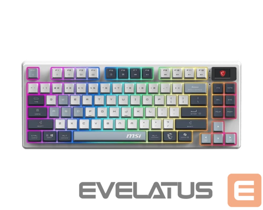 Arvuti klaviatuur MSI KEYBOARD GAMING BLACK US/FORGE GK600 TKL