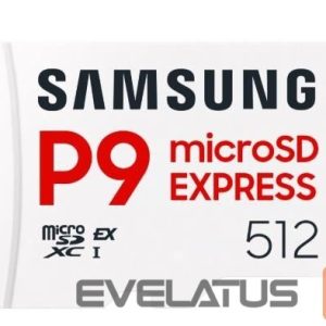 Muu arvutitarvik Samsung  MEMORY MICRO SDXC PRO 512GB/P9 EXPRES MB-MK512T/WW 