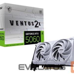 Graafikakaart / ideokaardid MSI  VGA PCIE16 RTX5060 8GB GDDR7/RTX5060 8G VENTUS 2X OC WH 