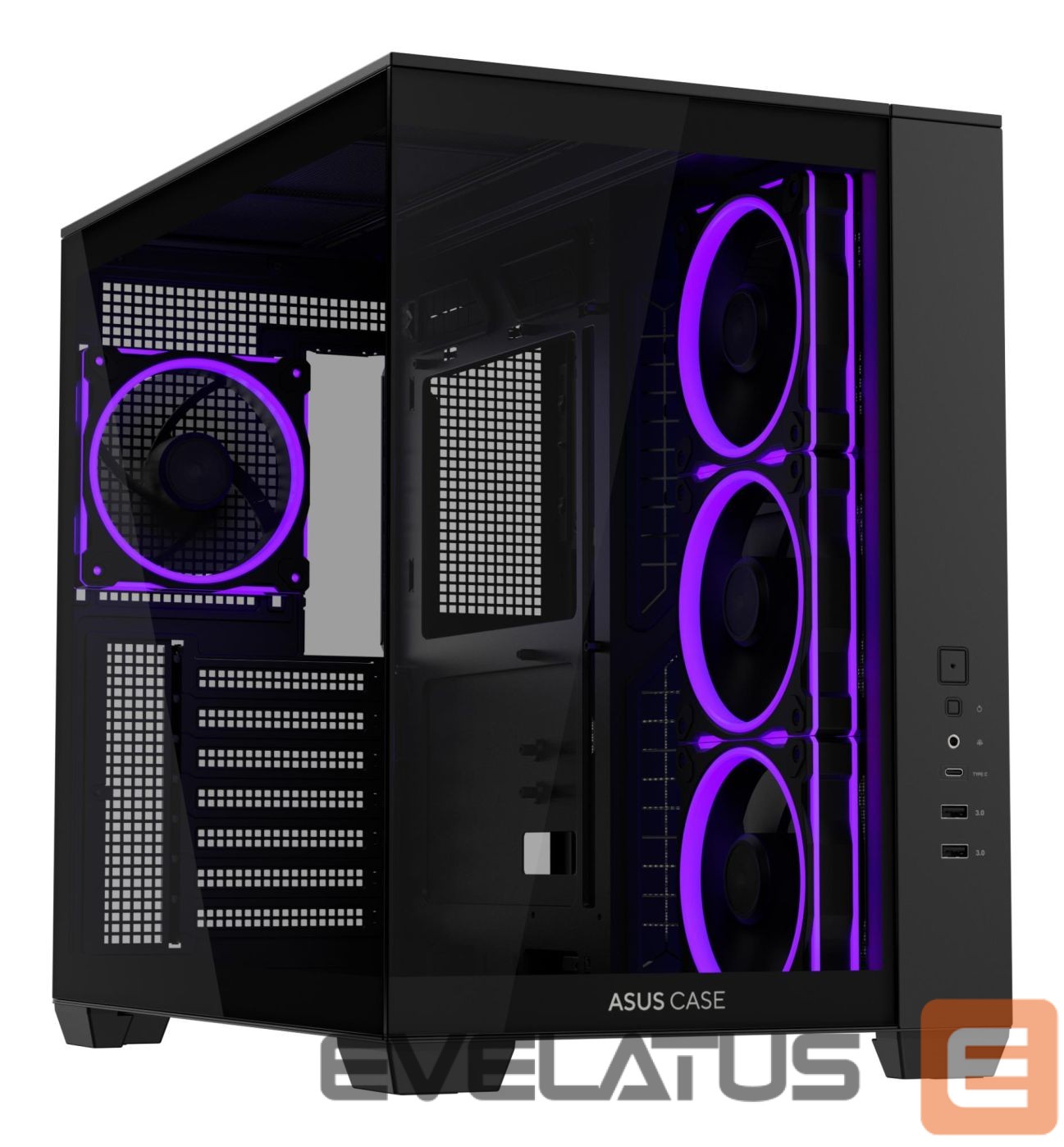 Arvuti korpus Asus Case||ATX/micro ATX/Mini-ITX|Black|PC|A32PLUSTGARGBBLACK