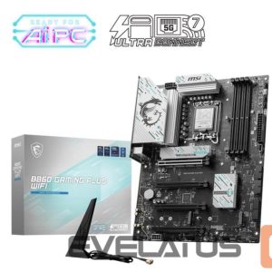 Intel protsessori emaplaat MSI  Mainboard||Intel B860 Express|LGA1851|Memory DDR5|Memory slots 4|B860GAMINGPLUSWIFI 