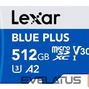 Muu arvutitarvik Lexar  MEMORY MICRO SDXC 512GB UHS-I/W/A LMSBLPL512G-BNANG 