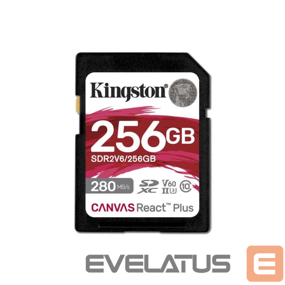 Muu arvutitarvik Kingston MEMORY SDXC 256GB UHS-II/SDR2V6/256GB