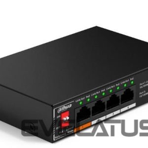 Võrgulülitid DAHUA  Switch||PoE ports 4|60 Watts|SF1005P 