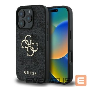 Muu telefoni lisavarustus Guess  Guess 4G Big Logo iPhone 16 Pro Max Case - Black 