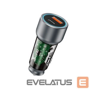 Adaptrid Dudao  Dudao R4T 25W USB-A / USB-C Car Charger - Gray 