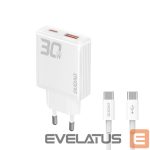 Adaptrid Dudao  with USB‑C cable White