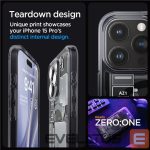 Muud kaubad Spigen  Spigen Ultra Hybrid Mag Case with MagSafe for iPhone 15 Pro - Dark Gray (Zero One Pattern) 