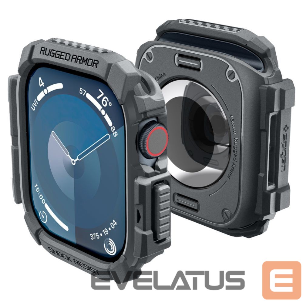 Muud kaubad Spigen Spigen Rugged Armor Case for Apple Watch 10 46mm - Gray