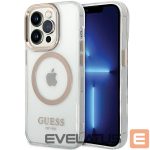 Muud kaubad Guess  Guess Metal Outline Magsafe iPhone 15 Pro Max Case - Gold 