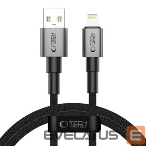 Muud kaubad Tech-Protect  Tech-Protect UltraBoost DNA USB-A / Lightning cable 15W/2.4A 100 cm - gray 