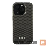 Muud kaubad Audi  Audi IML Stitching Pattern MagSafe iPhone 16 Pro 6.3" black/black hardcase AU-IMLMIP16P-Q5/D3-BK 