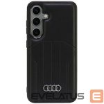 Tagakaaned Audi  Audi Synthetic Leather MagSafe S24 S921 black/black hardcase AU-TPUPCMS24-Q5/D1-BK 