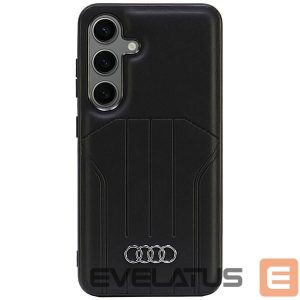 Muud kaubad Audi  Audi Synthetic Leather MagSafe S24 S921 black/black hardcase AU-TPUPCMS24-Q5/D1-BK 