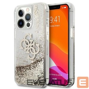 Muud kaubad Guess  Guess 4G Big Liquid Glitter case for iPhone 13 Pro Max 6.7" - gold 