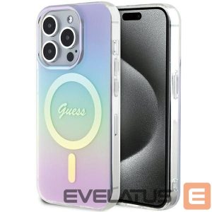 Muud kaubad Guess  Guess GUHMP15LHITSU iPhone 15 Pro 6.1" purple/purple hardcase IML Iridescent MagSafe 
