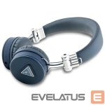 Adaptrid Guess  Guess Bluetooth ENC GUBH70PGTSPSB on-ear headphones blue/blue Grained Classic Round Shape 