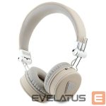 Adaptrid Guess  Guess Bluetooth on-ear headphones ENC GUBH70PGTSPSE beige/beige Grained Classic Round Shape 